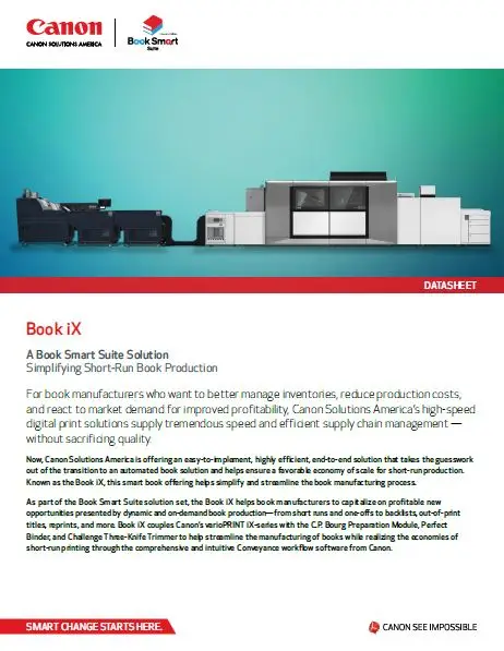 Canon, Book IX, Solution Cover, Resource Data Systems