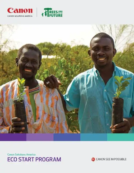 canon, environment, trees for the future, Resource Data Systems