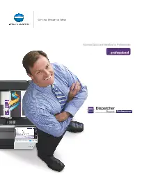 Dispatcher Phoenix, Professional, Konica-Minolta, Resource Data Systems