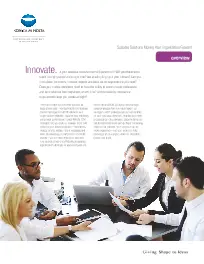 ECM, Brochure, Konica-Minolta, Resource Data Systems
