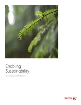 Enabling Sustainability, recycle, go green, print releaf, Xerox, Environment, Resource Data Systems