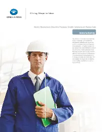 KM, Manufacturing Brochure, Konica-Minolta, Resource Data Systems