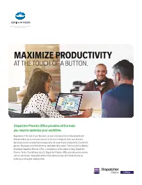 Konica Minolta, Maximize Productivity, Konica-Minolta, Resource Data Systems