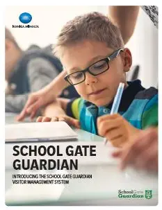 Konica Minolta, School Gate Guardian, safety, education, 6-12, Konica Minolta, Resource Data Systems