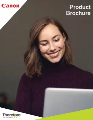 brochure, canon therefore, Resource Data Systems