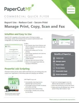 Papercut, Mf, Commercial, Resource Data Systems