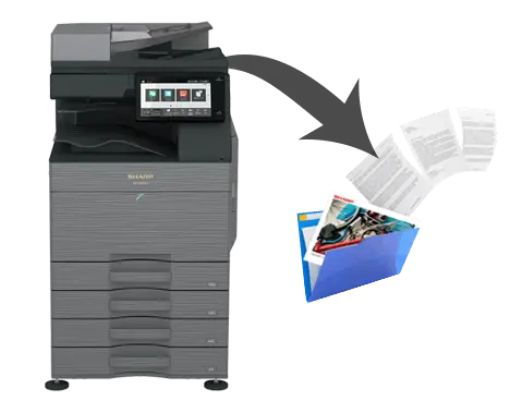 Sharp, Scan 2, Document Filing, Resource Data Systems